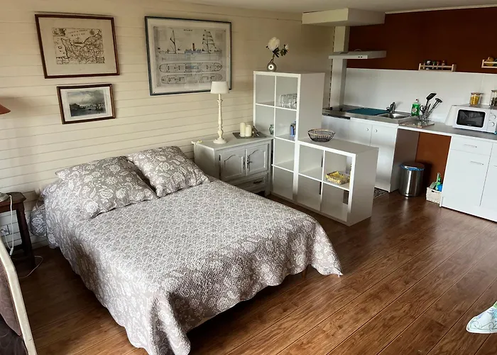 Grand Vue Et Jardin Apartamento Ver-sur-Mer